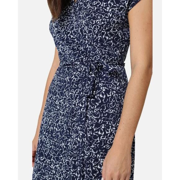 Nicole Miller Faux Wrap Dress (Size SM) - NWT - Picture 2 of 7